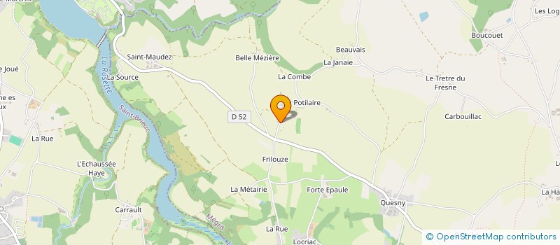 localisation de l'entreprise MADAME PAULA LOCKE  MEGRIT