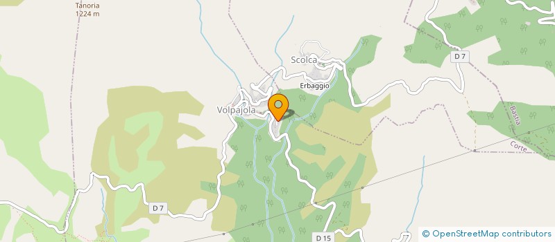 localisation de l'entreprise MADAME PAULA MARIANI à VOLPAJOLA