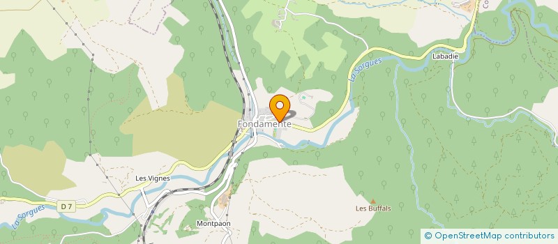 localisation de l'entreprise MADAME PAULA MAS  FONDAMENTE