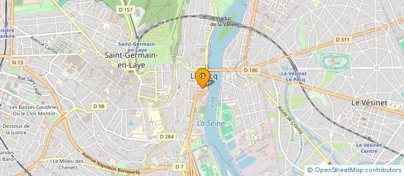 localisation de l'entreprise MADAME PAULA MAS MAS  LE PECQ