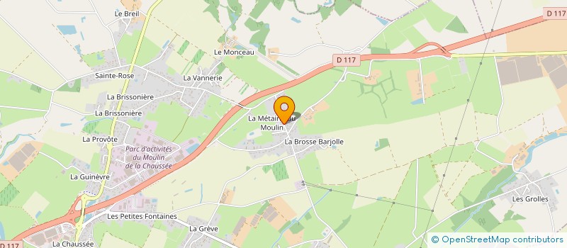 localisation de l'entreprise MADAME PAULA MENUET  SAINT-PHILBERT-DE-GRAND-LIEU