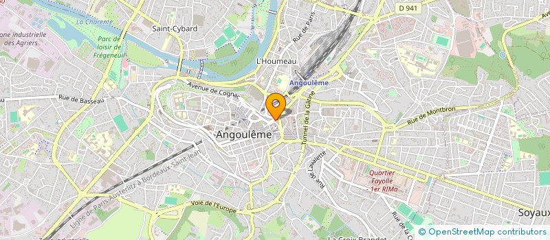 localisation de l'entreprise MADAME PAULA NGUEMA NCHAMA à ANGOULEME