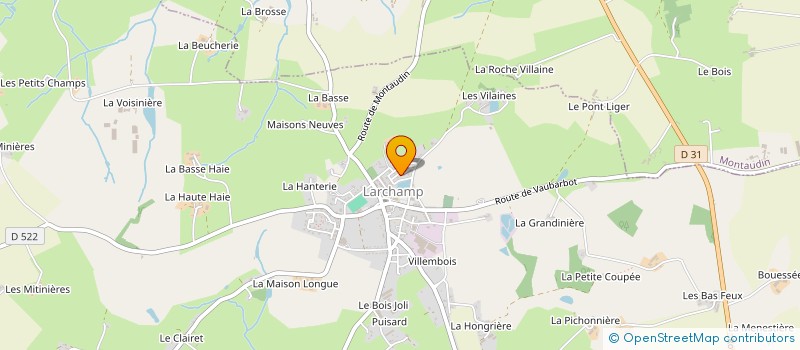 localisation de l'entreprise MADAME PAULA PALLAS  LARCHAMP