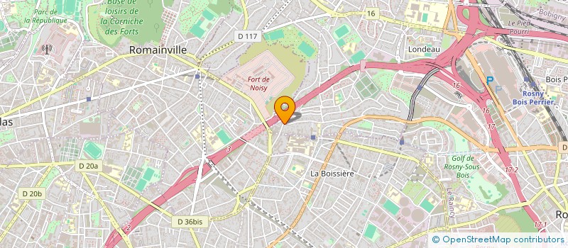 localisation de l'entreprise MADAME PAULA PETRIC à NOISY-LE-SEC