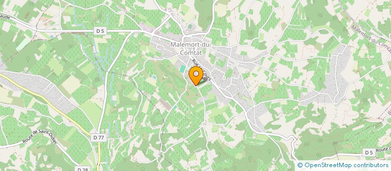 localisation de l'entreprise MADAME PAULA RADASANU  MALEMORT-DU-COMTAT