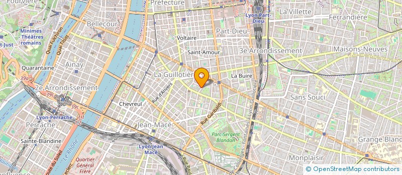 localisation de l'entreprise MADAME PAULA SANTIAGO  LYON