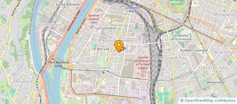 localisation de l'entreprise MADAME PAULA SIDOR  LYON