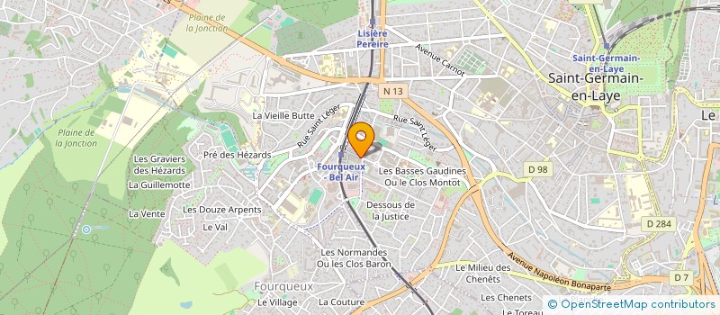 localisation de l'entreprise MADAME PAULA TOLEDO GUTIERREZ  SAINT-GERMAIN-EN-LAYE