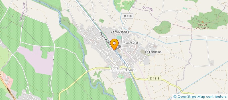 localisation de l'entreprise MADAME PAULA ULRICH  SALLELES-D'AUDE