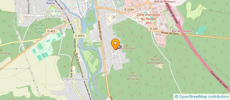 localisation de l'entreprise MADAME PAULA VARELA E SILVA  NEMOURS