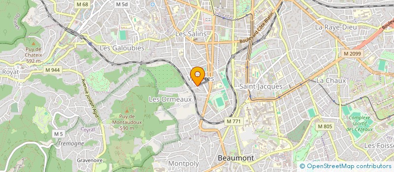 localisation de l'entreprise MADAME PAULA VAZ  TALLENDE