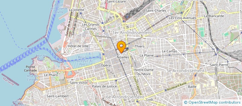 localisation de l'entreprise MADAME PAULA VENEGAS à MARSEILLE