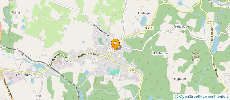 localisation de l'entreprise MADAME PAULA WINLOW à SAINT-PARDOUX-LE-LAC