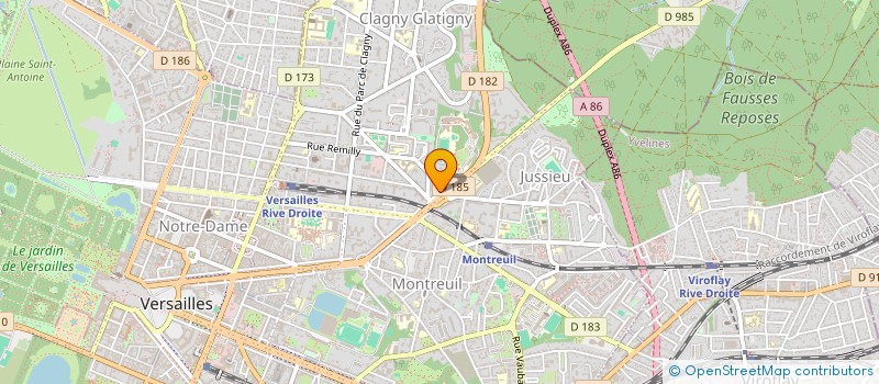 localisation de l'entreprise MADAME PAULA ZALAZAR à VERSAILLES