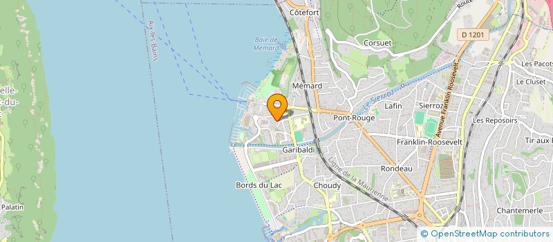 localisation de l'entreprise MADAME PAULE ANDREAN  AIX-LES-BAINS