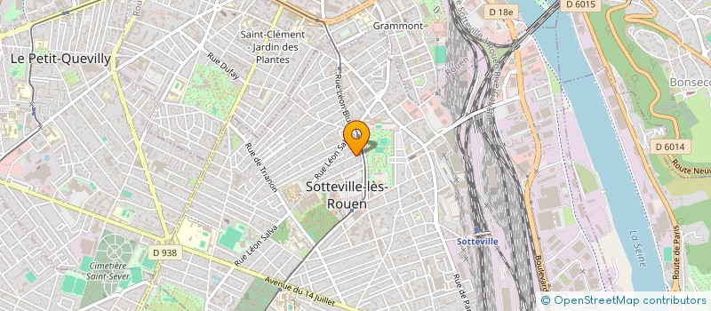 localisation de l'entreprise MADAME PAULE ANNE SUZANNE EKAM  SOTTEVILLE-LES-ROUEN