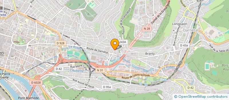 localisation de l'entreprise MADAME PAULE ATHALIA BIMBENI à ROUEN