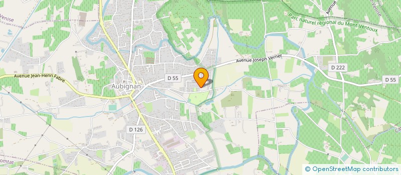 localisation de l'entreprise MADAME PAULE BARROT  AUBIGNAN