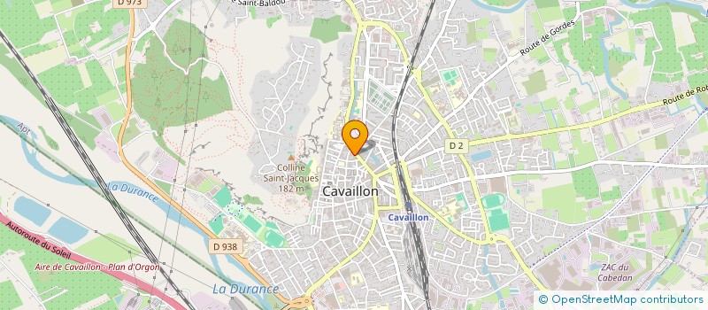 localisation de l'entreprise MADAME PAULE BENSIMON  CAVAILLON