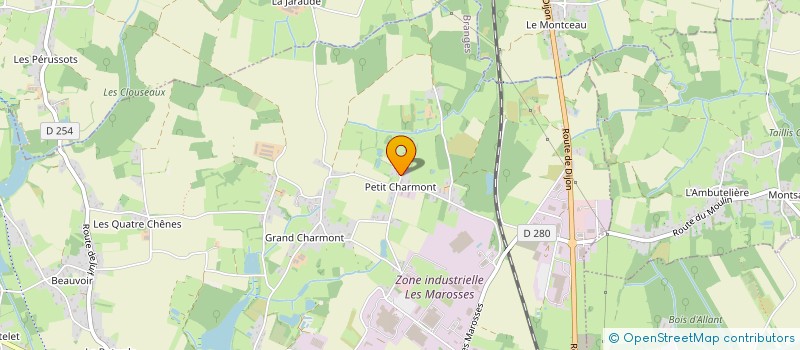 localisation de l'entreprise MADAME PAULE BOITOUZET à BRANGES