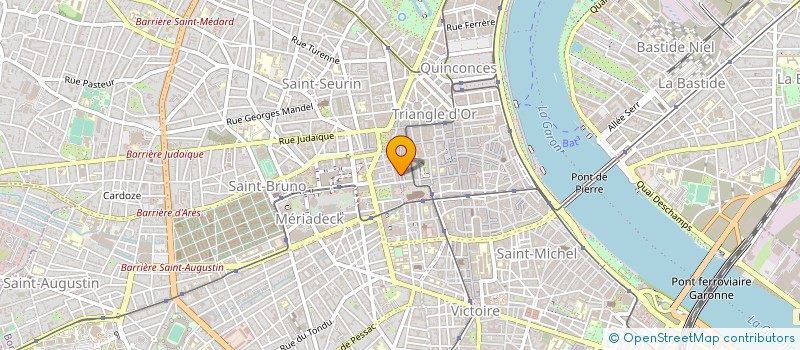 localisation de l'entreprise MADAME PAULE CASSE  BORDEAUX