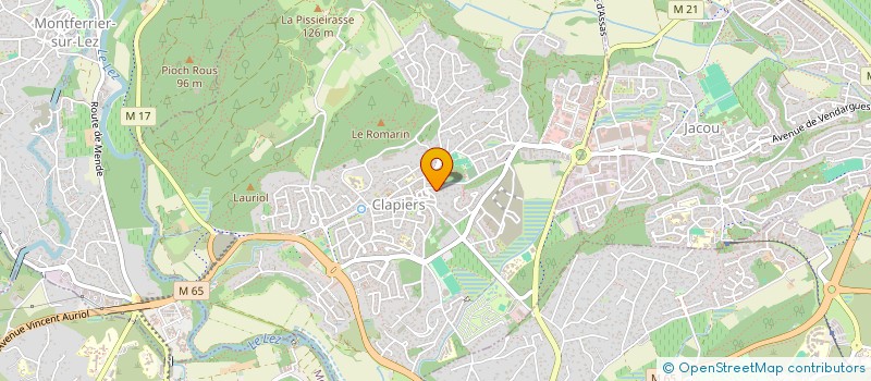 localisation de l'entreprise MADAME PAULE CHASSEBOEUF à JACOU