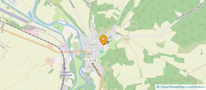 localisation de l'entreprise MADAME PAULE CHENUET  DEUX RIVIERES