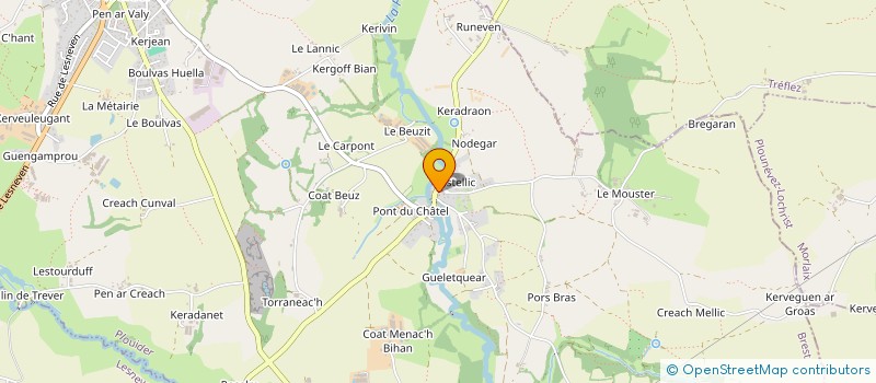 localisation de l'entreprise MADAME PAULE COAT à PLOUIDER