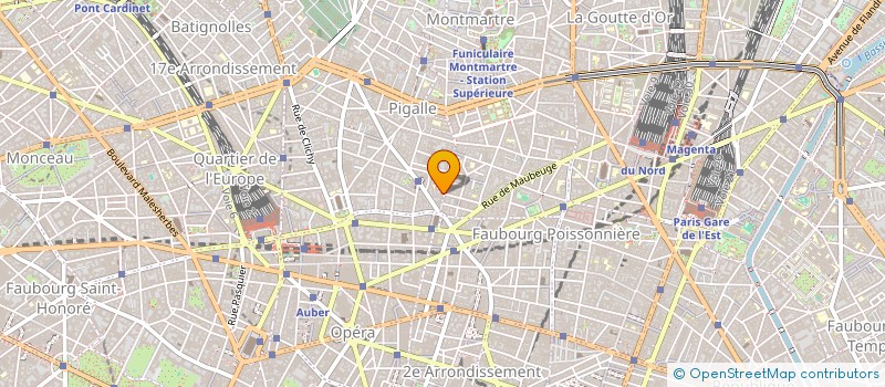 localisation de l'entreprise MADAME PAULE DAVOINE à PARIS