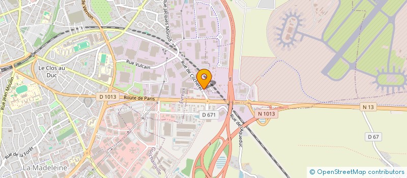 localisation de l'entreprise MADAME PAULE DECAMPS  FAUVILLE