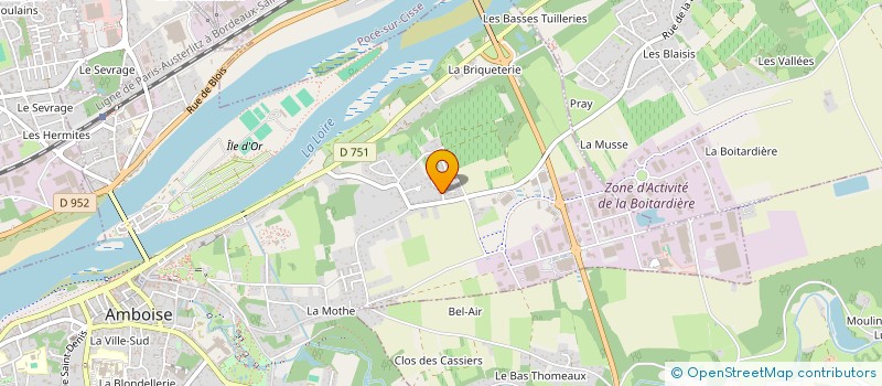 localisation de l'entreprise MADAME PAULE ESSERMEANT  AMBOISE