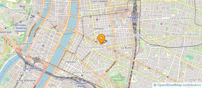 localisation de l'entreprise MADAME PAULE FORTIER-BEAULIEU  LYON