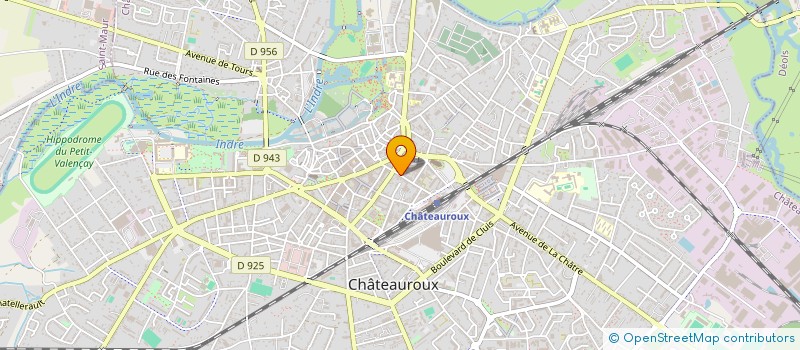 localisation de l'entreprise MADAME PAULE GAUCHET à CHATEAUROUX