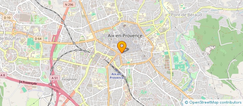 localisation de l'entreprise MADAME PAULE GRANIER à AIX-EN-PROVENCE