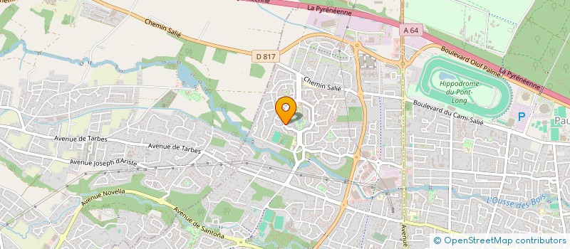 localisation de l'entreprise MADAME PAULE GREGOIRE  LONS