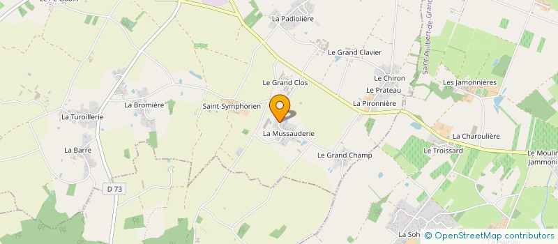 localisation de l'entreprise MADAME PAULE GUILBAUD  SAINT-LUMINE-DE-COUTAIS