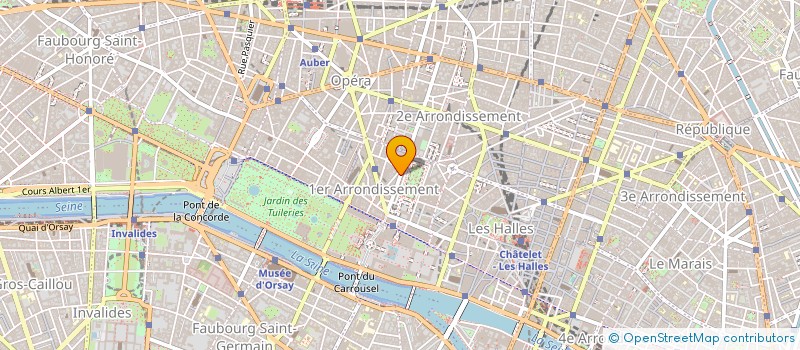 localisation de l'entreprise MADAME PAULE GUILBERT à PARIS