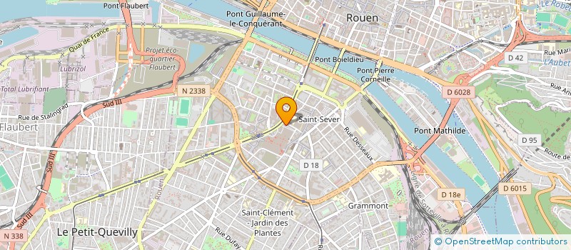 localisation de l'entreprise MADAME PAULE JOUVIN  ROUEN