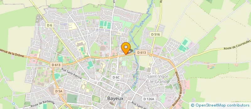 localisation de l'entreprise MADAME PAULE LANDEMAINE  BAYEUX