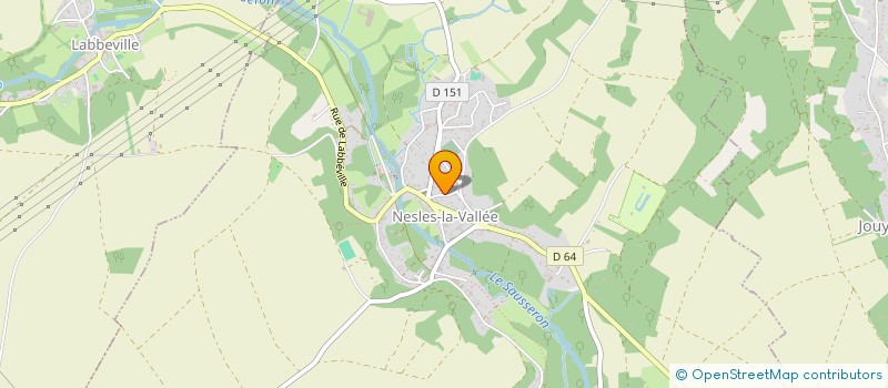 localisation de l'entreprise MADAME PAULE LEBLOND à NESLES-LA-VALLEE