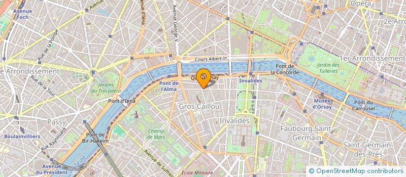 localisation de l'entreprise MADAME PAULE LEGAGNEUX à PARIS