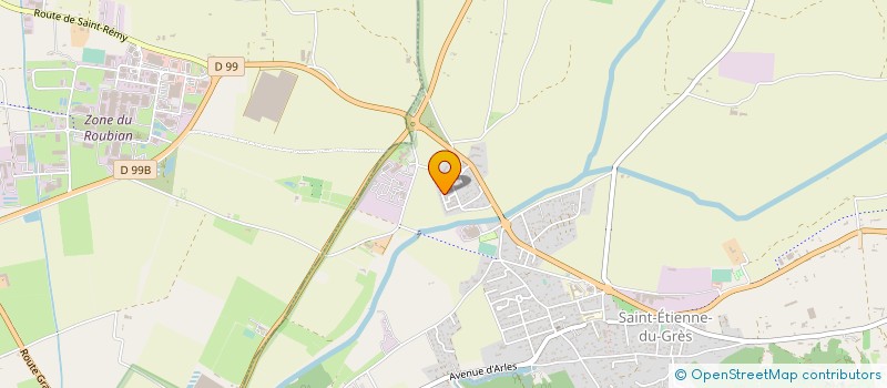 localisation de l'entreprise MADAME PAULE MARCHIS  MAS-BLANC-DES-ALPILLES