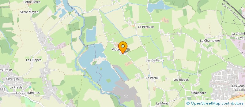 localisation de l'entreprise MADAME PAULE MARTEL  SAINT-DENIS-LES-BOURG