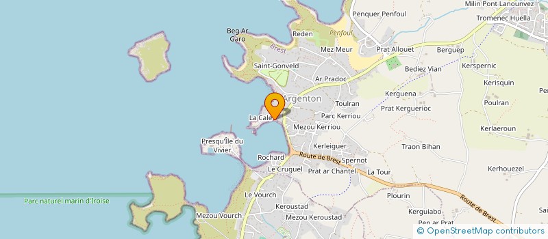 localisation de l'entreprise MADAME PAULE MINDREN  PORSPODER