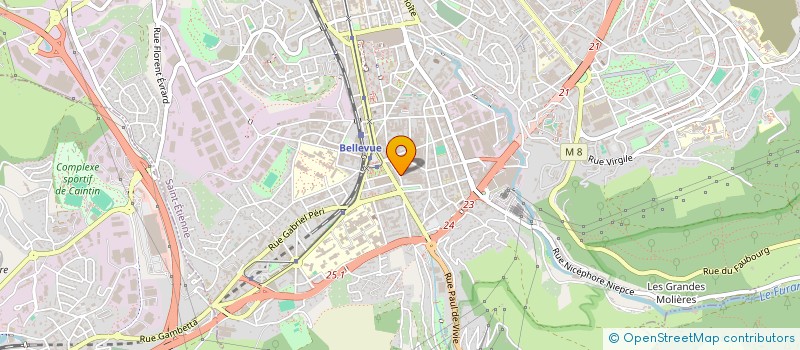 localisation de l'entreprise MADAME PAULE MIRANDA NKOA OBOLO à SAINT-ETIENNE