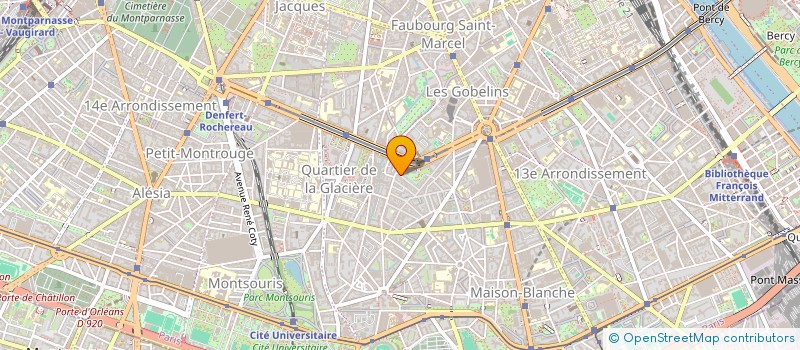 localisation de l'entreprise MADAME PAULE MOURANI  PARIS