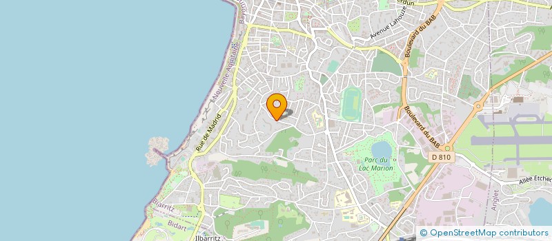 localisation de l'entreprise MADAME PAULE OBEL à BIARRITZ