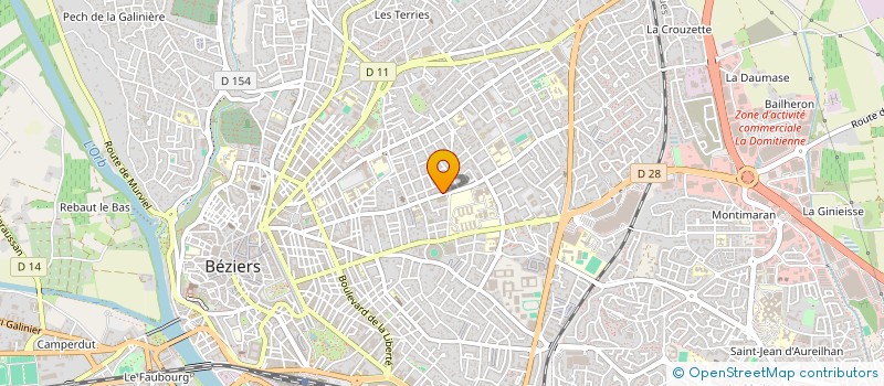localisation de l'entreprise MADAME PAULE PAILHES à BEZIERS