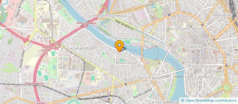 localisation de l'entreprise MADAME PAULE PARIENTE à TOULOUSE