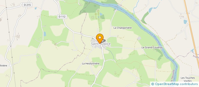 localisation de l'entreprise MADAME PAULE PERSIL à LA ROCHE-NEUVILLE